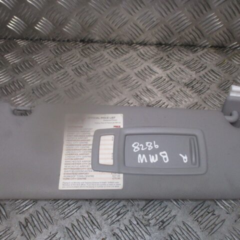 2015 GENUINE BMW 3 FRONT RIGHT DRIVER SIDE SUN VISOR OSF