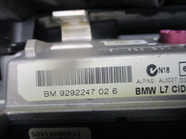 2015 GENUINE BMW 3 320D MULTIFUNCTION DISPLAY SCREEN UNIT 9292247026 - Image 4