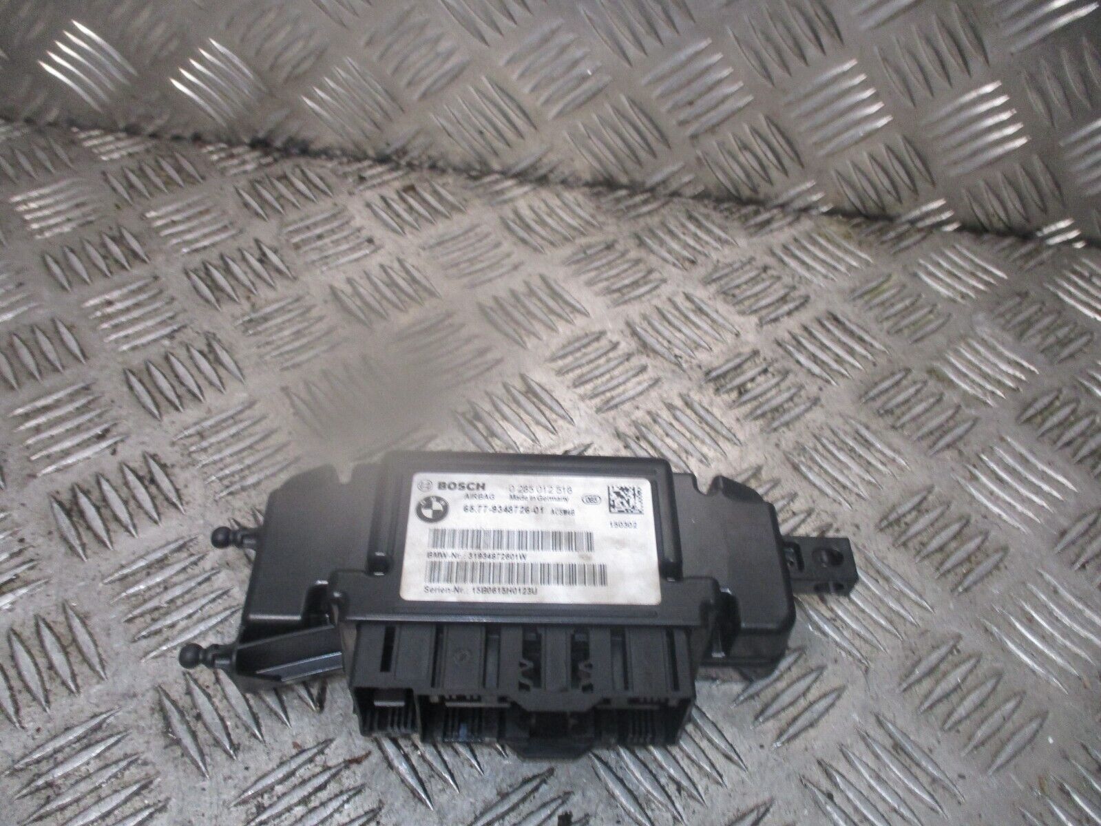 2015 GENUINE BMW 3 320D BAG CONTROL MODULE UNIT 9348726