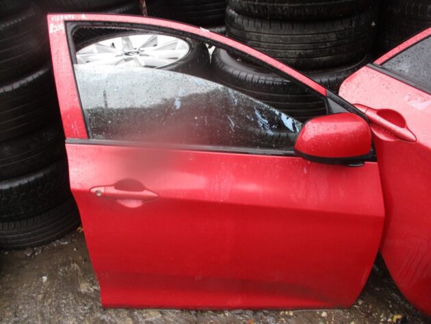 2013 GENUINE KIA PICANTO FRONT RIGHT DRIVER SIDE BARE SHELL DOOR OSF - Image 2