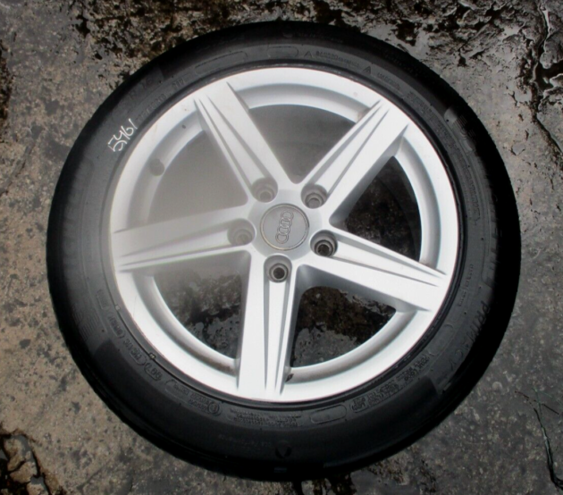 2018 GENUINE AUDI A3 8V 16'' INCH ALLOY WHEEL TYRE 205/55 R16 8V0601025CR