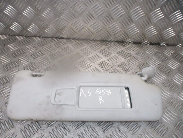 2014 GENUINE AUDI A3 8V FRONT RIGHT DRIVER SIDE SUN VISOR 8V0857552 - Image 2
