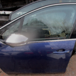 2016 GENUINE PEUGEOT 208 FRONT LEFT PASSENGER SIDE BARE SHELL DOOR NSF