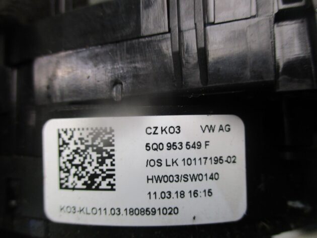 2018 GENUINE VW GOLK MK7 SQUIB SLIP RING 5Q0953549F - Image 2
