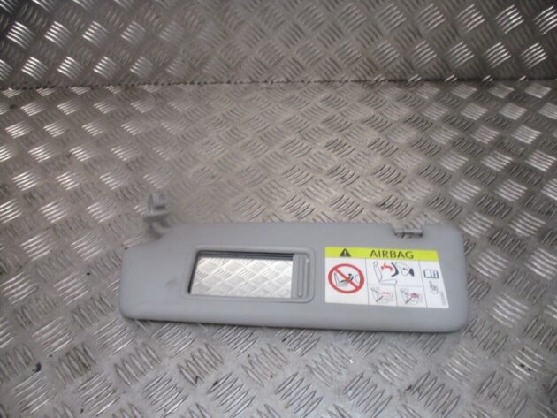 2016 GENUINE AUDI A1 FRONT LEFT PASSENGER SIDE SUNVISOR NSF 8K0857551 - Image 3