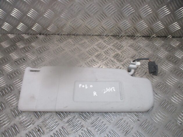 2013 GENUINE VW POLO FRONT RIGHT DRIVER SIDE SUN VISOR OSF