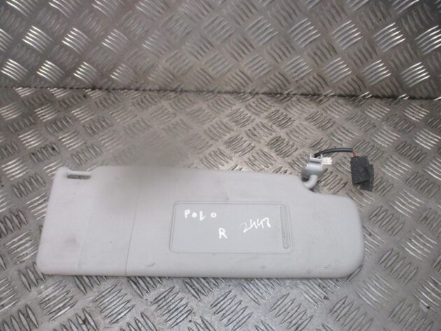 2013 GENUINE VW POLO FRONT RIGHT DRIVER SIDE SUN VISOR OSF - Image 2