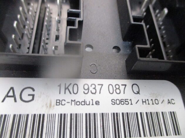 2012 GENUINE SKODA OCTAVIA BCM BODY CONTROL MODULE UNIT 1K0937087Q - Image 3