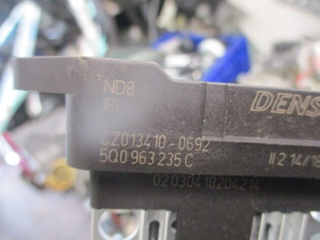 2018 VW GOLF MK7 ELECTRIC DENSO HEATER MATRIX AUXILIARY ELEMENT 5Q0963235C OEM - Image 2