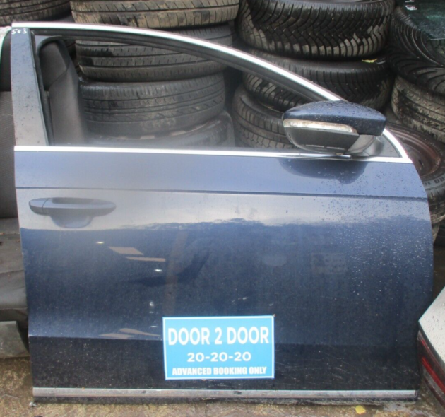 2012 GENUINE VW PASSAT B7 SALOON FRONT RIGHT DRIVER SIDE BARE SHELL DOOR OSF