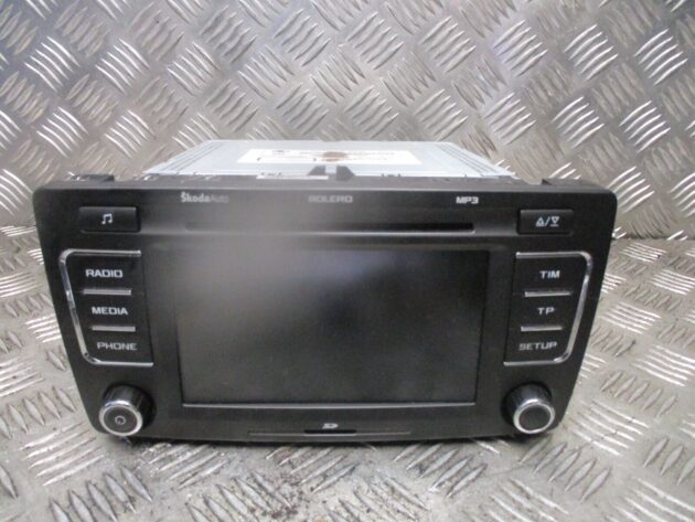 2012 GENUINE SKODA OCTAVIA RADIO CD PLAYER HEAD UNIT 1Z0035156M - Image 2