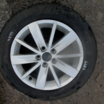 2013 GENUINE VW POLO 15" ALLOY WHEEL TYRE 135/60/R15