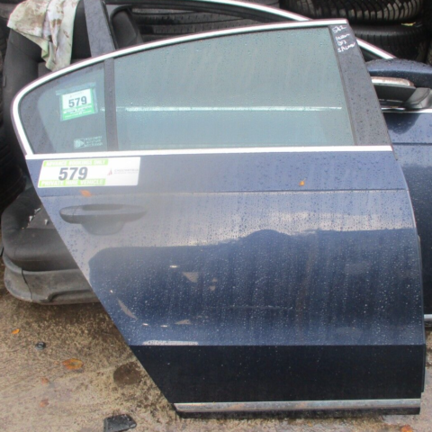 2012 GENUINE VW PASSAT B7 SALOON REAR RIGHT DRIVER SIDE BARE SHELL DOOR OSR