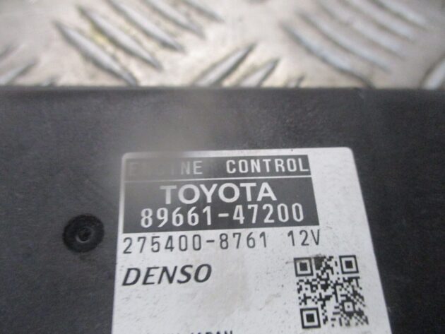 2012 GENUINE TOYOTA PRIUS 1.8 HYBRID ENGINE ECU CONTROL MODULE UNIT 8966147200 - Image 3