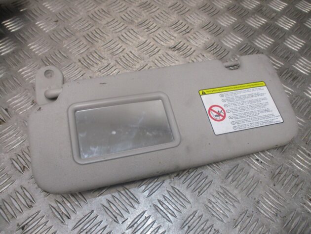 2012 GENUINE KIA PICANTO FRONT LEFT PASSENGER SIDE SUNVISOR NSF - Image 3