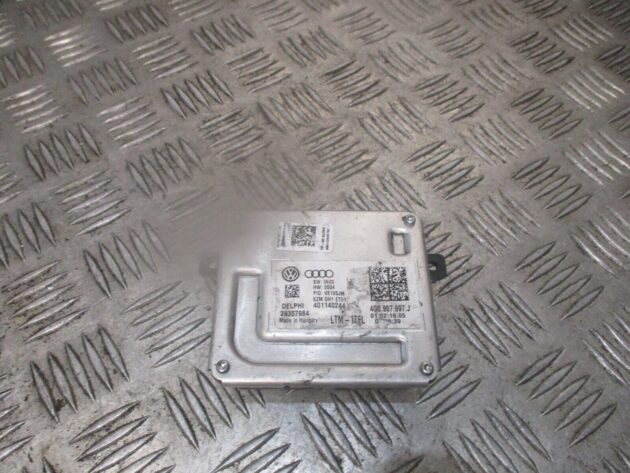 2012 GENUINE VW SCIROCCO DAYTIME RUNNING LIGHT MODULE UNIT 4G0907697H - Image 2