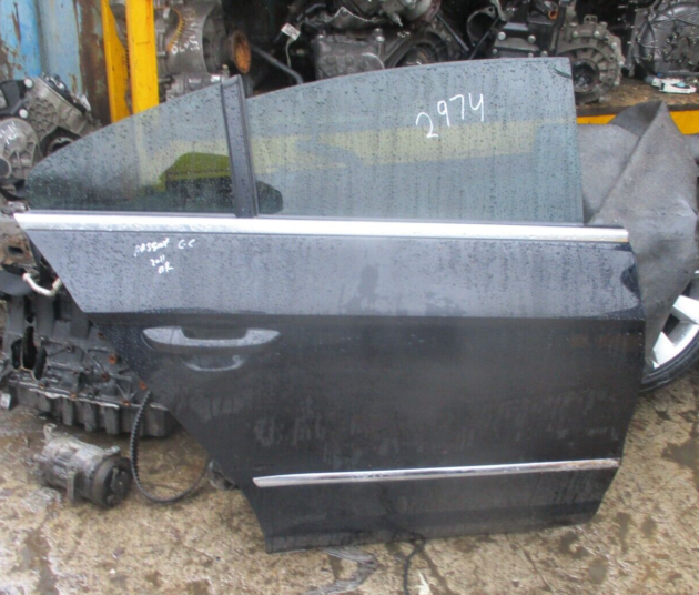 2011 GENUINE VW PASSAT CC REAR RIGHT DRIVER SIDE BARE SHELL DOOR
