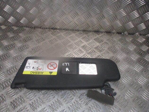 2012 GENUINE VW SCIROCCO FRONT LEFT PASSENGER SIDE SUN VISOR 1K8857551J - Image 3