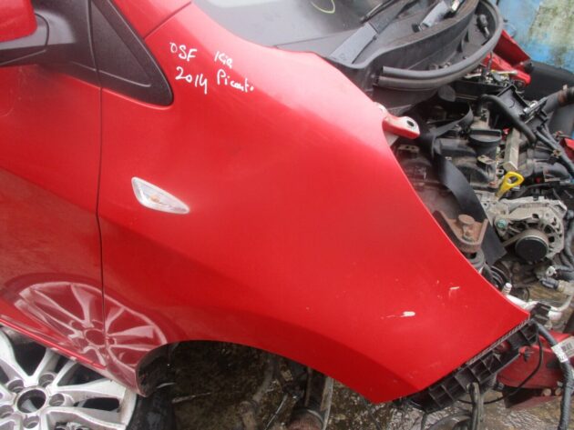 2014 GENUINE KIA PICANTO 5DR FRONT RIGHT DRIVER SIDE WING FENDER OSF - Image 3