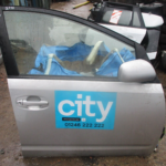 2007 GENUINE TOYOTA PRIUS FRONT RIGHT DRIVER SIDE BARE SHELL DOOR