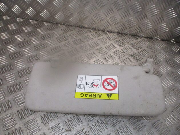 2013 GENUINE KIA PICANTO FRONT LEFT PASSENGER SIDE SUN VISOR NSF - Image 3