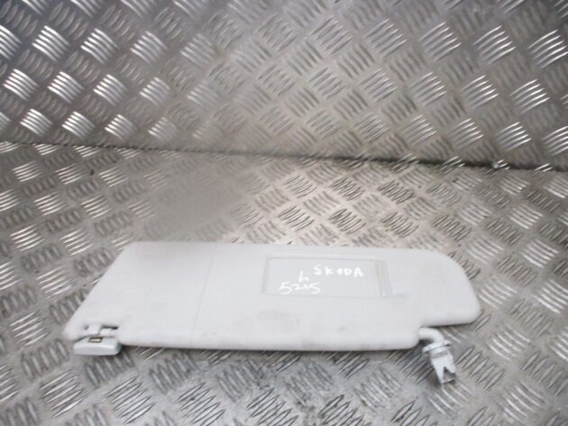 2012 GENUINE SKODA OCTAVIA FRONT RIGHT DRIVER SIDE SUNVISOR 1Z0857552 - Image 3