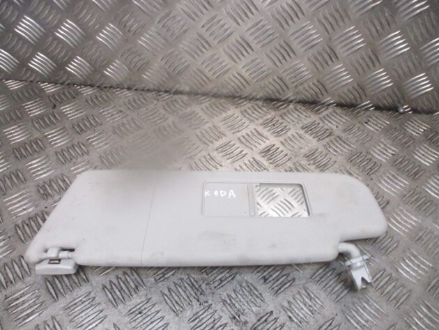 2012 GENUINE SKODA OCTAVIA FRONT LEFT PASSENGER SIDE SUNVISOR 1Z0857551