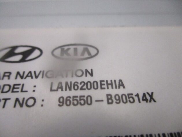 2018 GENUINE HYUNDAI I10 SAT NAV MULTIFUNCTION DISPLAY SCREEN UNIT 96550B90514X - Image 3