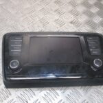 2016 GENUINE SKODA OCTAVIA RADIO HEAD UNIT SAT NAV DISPLAY SCREEN 5E0919605J