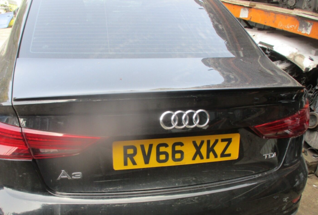 2016 GENUINE AUDI A3 8V SALOON REAR BARE BOOTLID