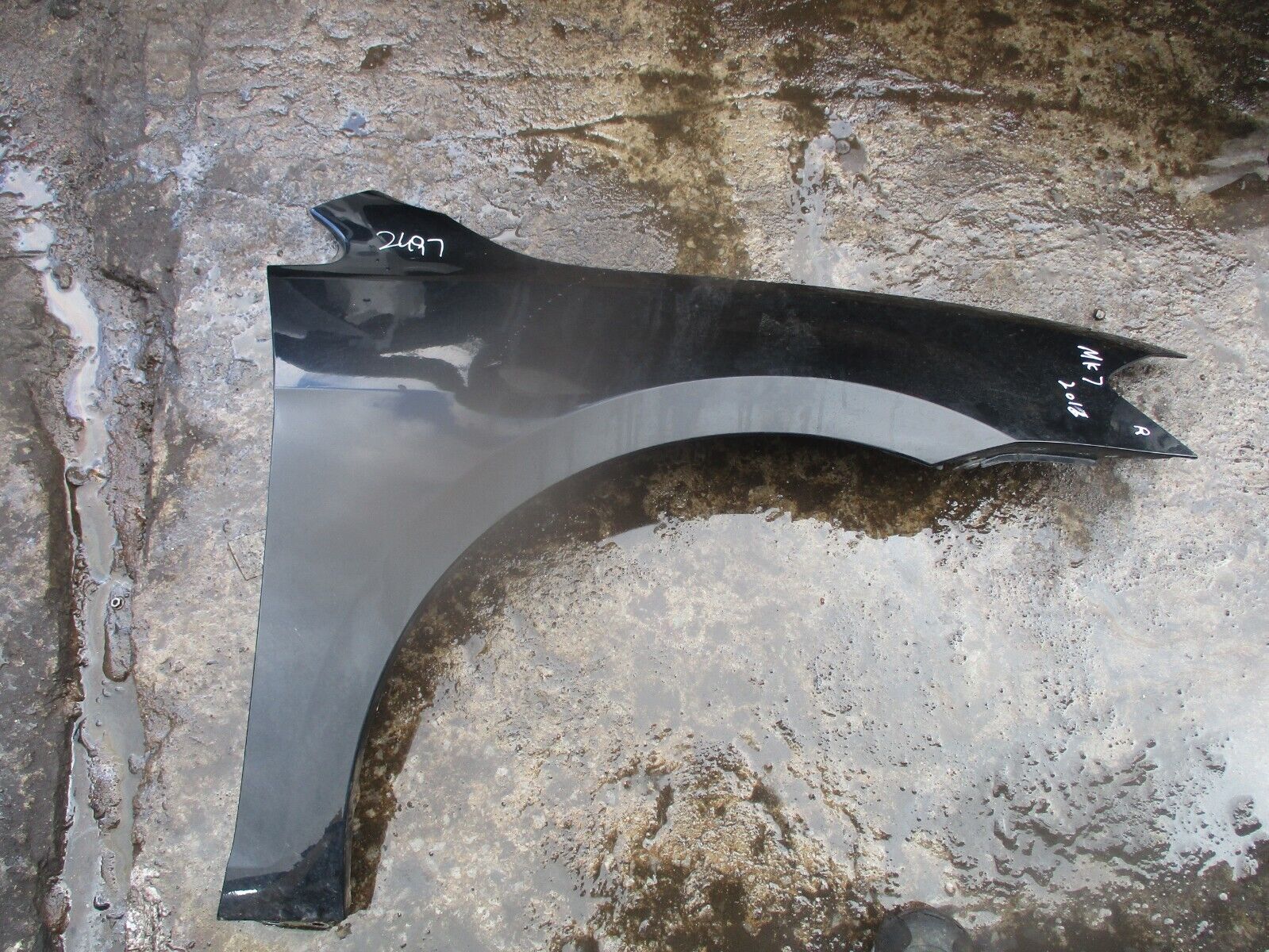 2015 GENUINE VW GOLF MK7 FRONT RIGHT DRIVER SIDE WING FENDER OSF - Image 2