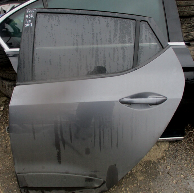 2017 GENUINE HYUNDAI I10 REAR LEFT PASSENGER SIDE BARE SHELL DOOR NSR