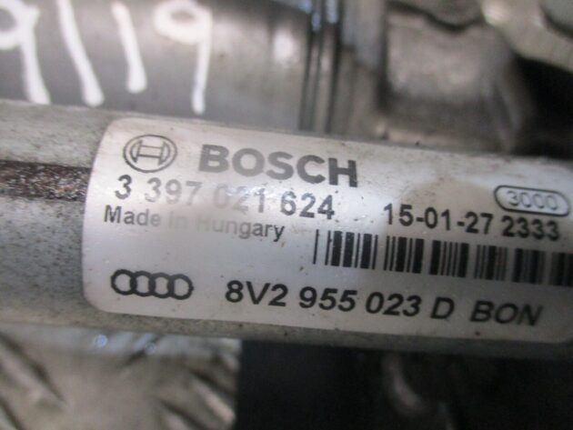 2015 GENUINE AUDI A3 8V FRONT WINDSCREEN WIPER MOTOR & LINKAGE 8V2955023D - Image 4