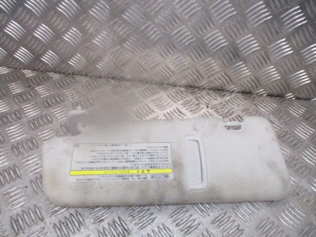 2012 GENUINE TOYOTA PRIUS FRONT RIGHT DRIVER SIDE SUN VISOR OSF - Image 3