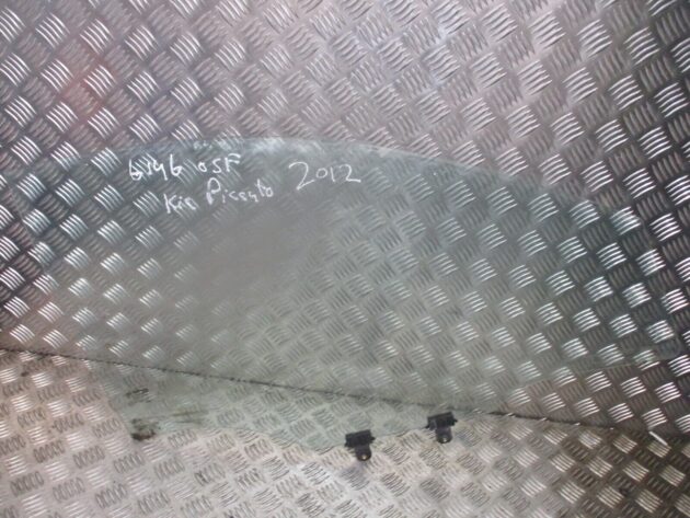 2012 GENUINE KIA PICANTO FRONT RIGHT DRIVER SIDE DOOR WINDOW GLASS OSF