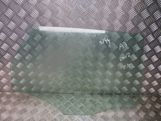 2017 GENUINE AUDI A3 HATCHBACK REAR RIGHT DRIVER SIDE DOOR WINDOW GLASS - Image 2