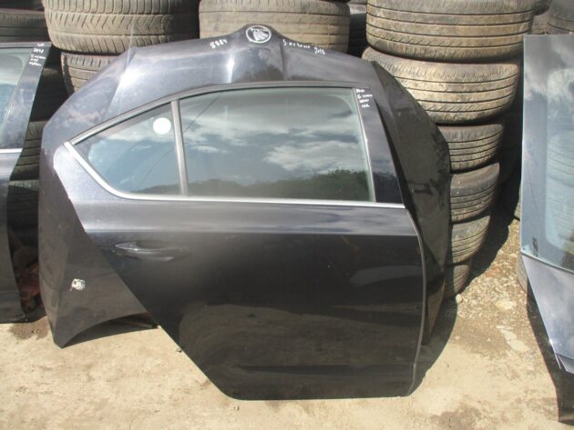 2016 SKODA OCTAVIA HATCHBACK REAR RIGHT DRIVER SIDE BARE SHELL DOOR OSR OEM - Image 3