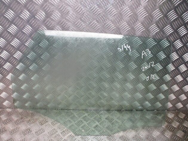 2017 GENUINE AUDI A3 HATCHBACK REAR RIGHT DRIVER SIDE DOOR WINDOW GLASS - Image 3