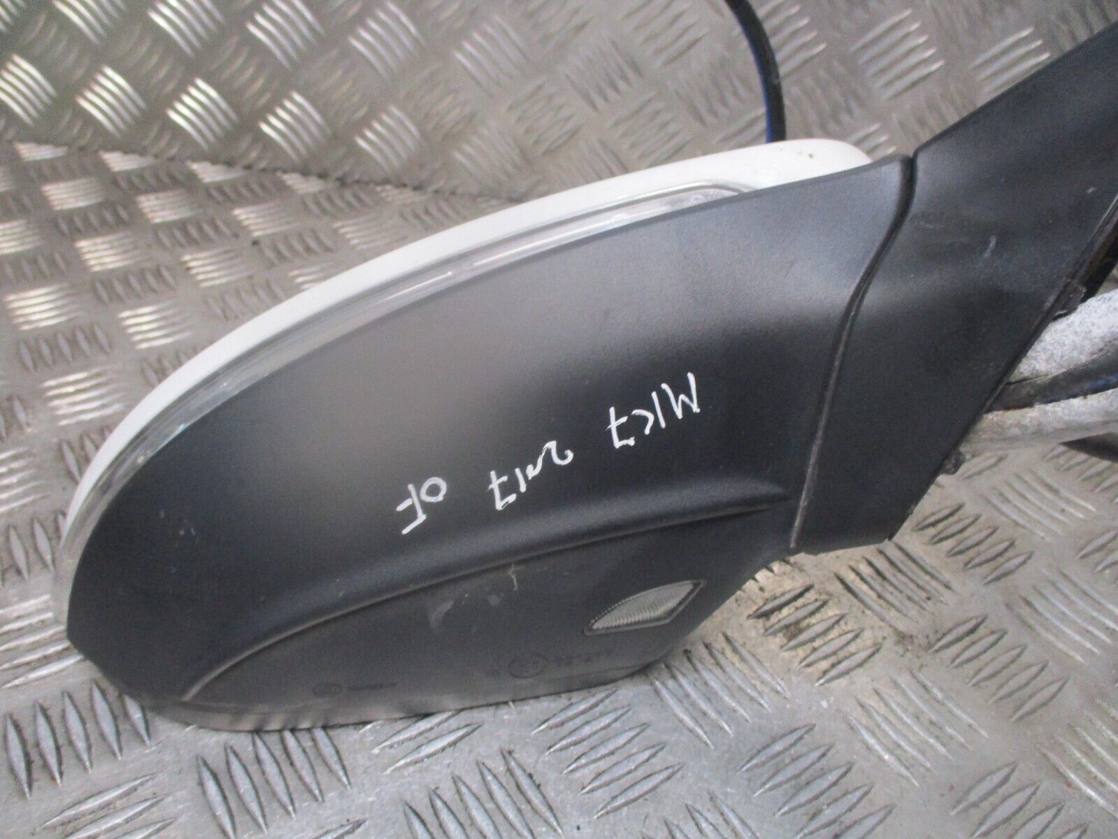 2015 GENUINE VW GOLF MK7 FRONT RIGHT DRIVER SIDE DOOR WING MIRROR E1021277 - Image 4