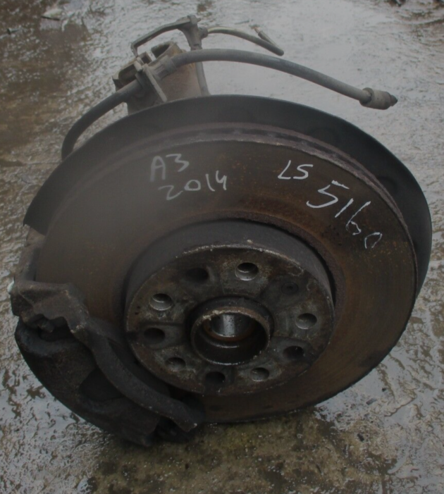 2014 GENUINE AUDI A3 8V 1.6 TDI FRONT LEFT PASSENGER SIDE HUB