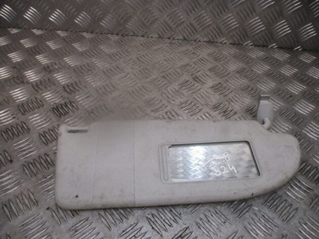 2012 GENUINE SEAT IBIZA FRONT LEFT PASSENGER SIDE SUNVISOR 6L0857552F
