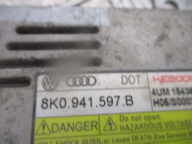 2015 GENUIN AUDI A3 FRONT HEADLIGHT BALLAST CONTROL MODULE UNIT 8K0941597B - Image 2