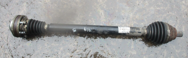 2014 VW AUDI A3 2.0 TDI FRONT RIGHT DRIVER SIDE MANUAL DRIVESHAFT 5Q0407272E