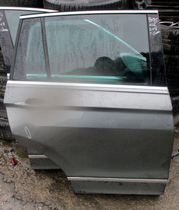 2018 GENUINE VW TIGUAN REAR RIGHT DRIVER SIDE BARE SHELL DOOR OSR