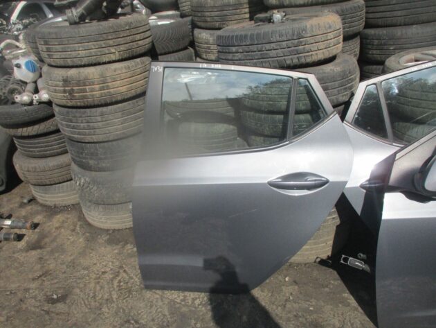 2014 GENUINE HYUNDAI I10 REAR LEFT PASSENGER SIDE BARE SHELL DOOR NSR - Image 2