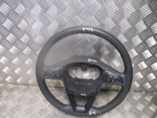 2015 GENUINE SEAT LEON DRIVERS SIDE MULTI FUNCTION STEERING WHEEL 5F0419091A