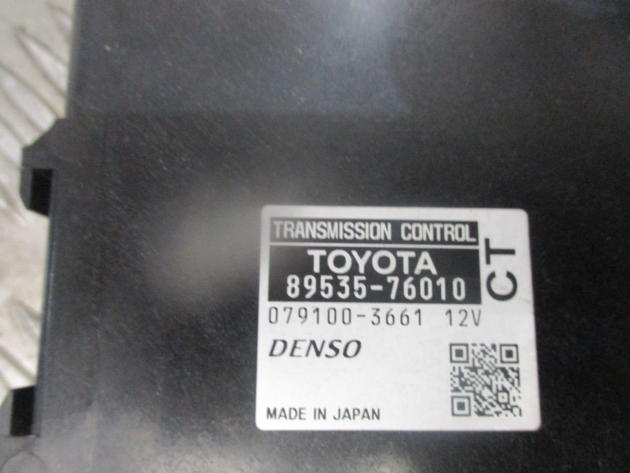 2012 GENUINE TOYOTA PRIUS TRANSMISSION GEARBOX ECU CONTROL UNIT 89535-76010 - Image 2