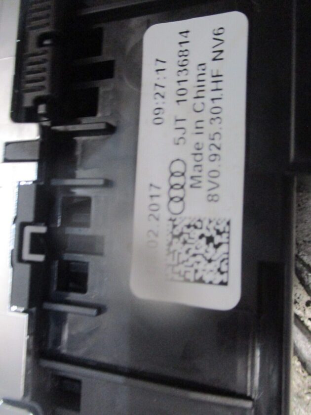2017 GENUINE AUDI A3 8V START STOP HAZARD TRACTION SWITCHES 8V0925301HF - Image 3