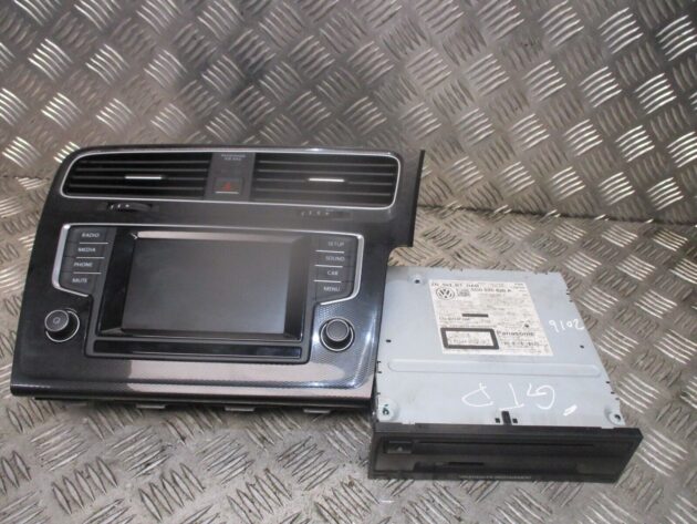 2014 GENUINE VW GOLF MK7 GTD MMI MULTIMEDIA RADIO SCREEN HEAD UNIT 5G0035820A
