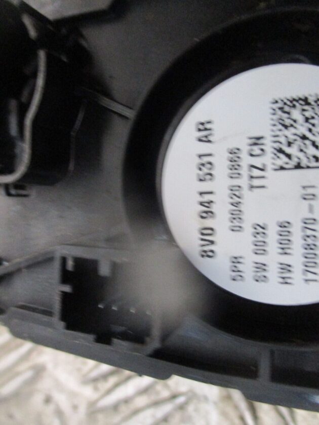 2017 GENUINE AUDI A3 8V HEADLIGHT FOGLIGHT LAMP CONTROL SWITCH 8V0941531AR - Image 3